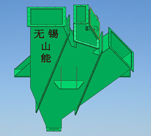 V-shaped powder selection machine